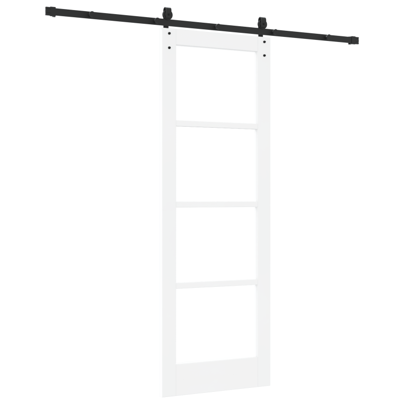 Schiebetür mit Beschlagset ORKDALWeiß 73,5x211 cm