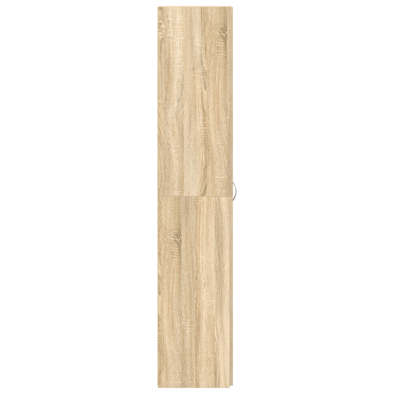 Schuhschrank Sonoma Eiche 80x35,5x180 cm Holzwerkstoff
