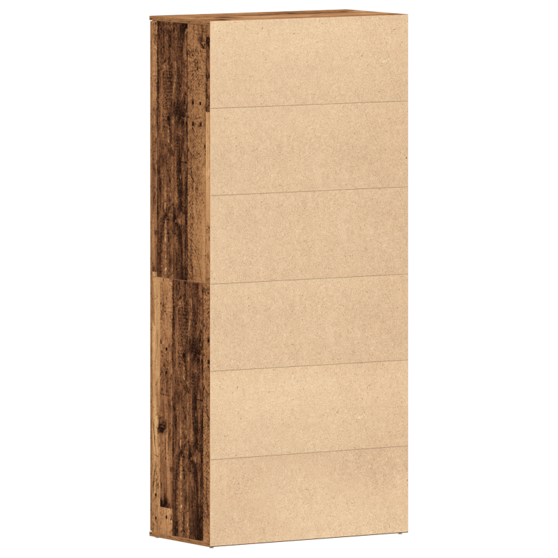 Schuhschrank Altholz 80x39x180 cm Holzwerkstoff