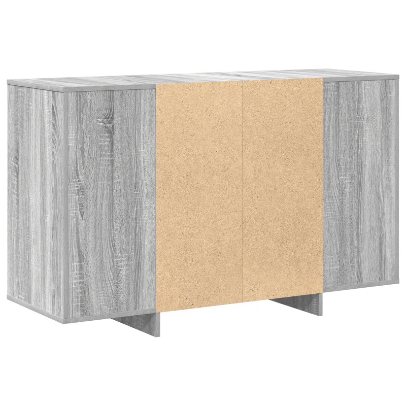 Sideboard Grau Sonoma Spanplatte 120 x 41 x 75 cm