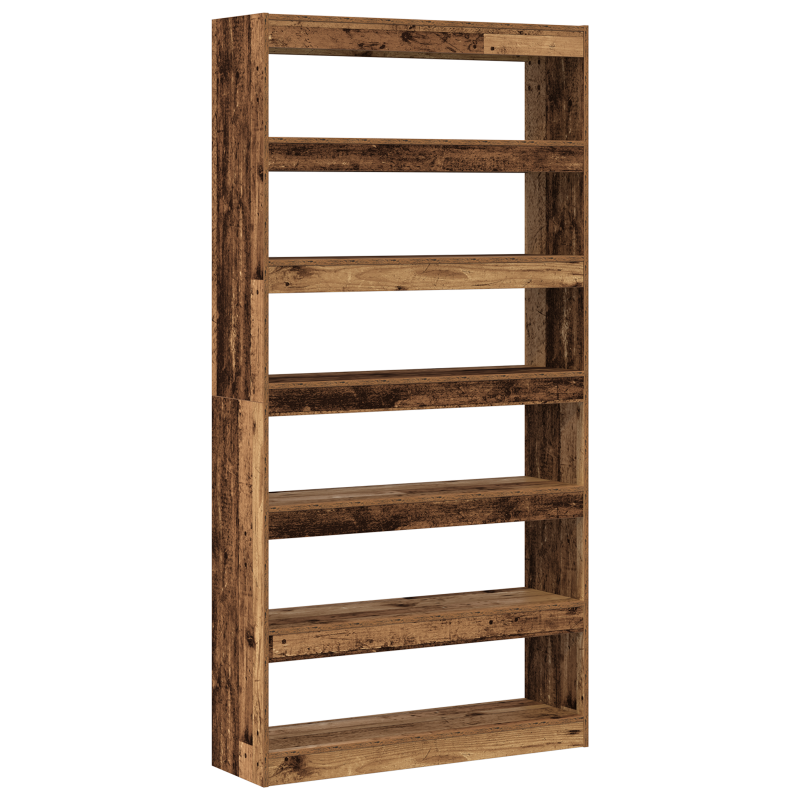 Bücherregal Altholz Engineered Wood 100 x 30 x 198 cm