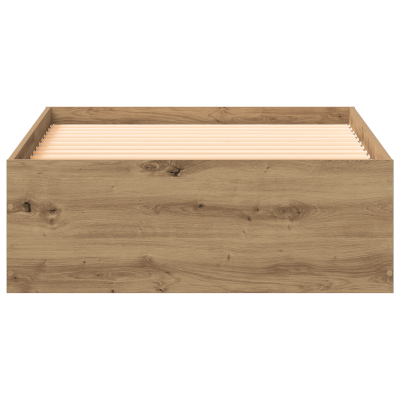 Bettgestell Artisan Eiche 100x200 cm Holzwerkstoff