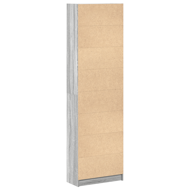 Kleiderschrank Grauer Sonoma 55x25x189 cm Holzwerkstoff