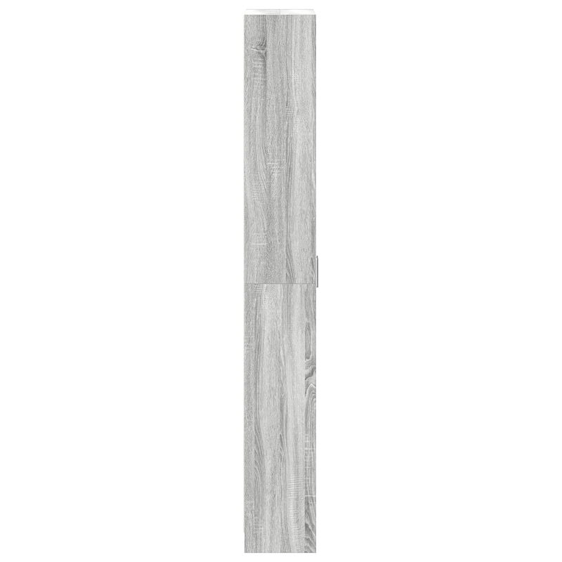 Kleiderschrank Grauer Sonoma 55x25x189 cm Holzwerkstoff