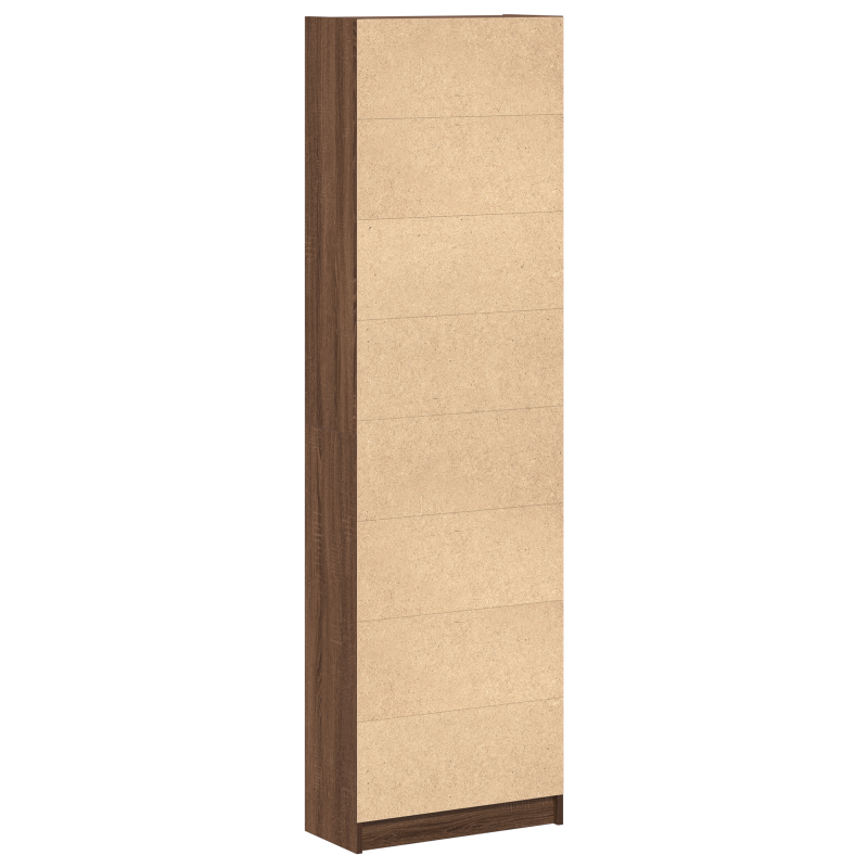 Kleiderschrank Braun Eiche 55x25x189 cm Holzwerkstoff