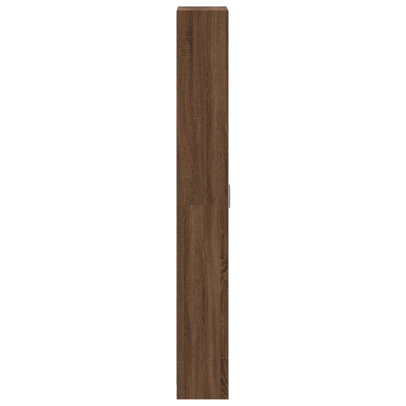 Kleiderschrank Braun Eiche 55x25x189 cm Holzwerkstoff