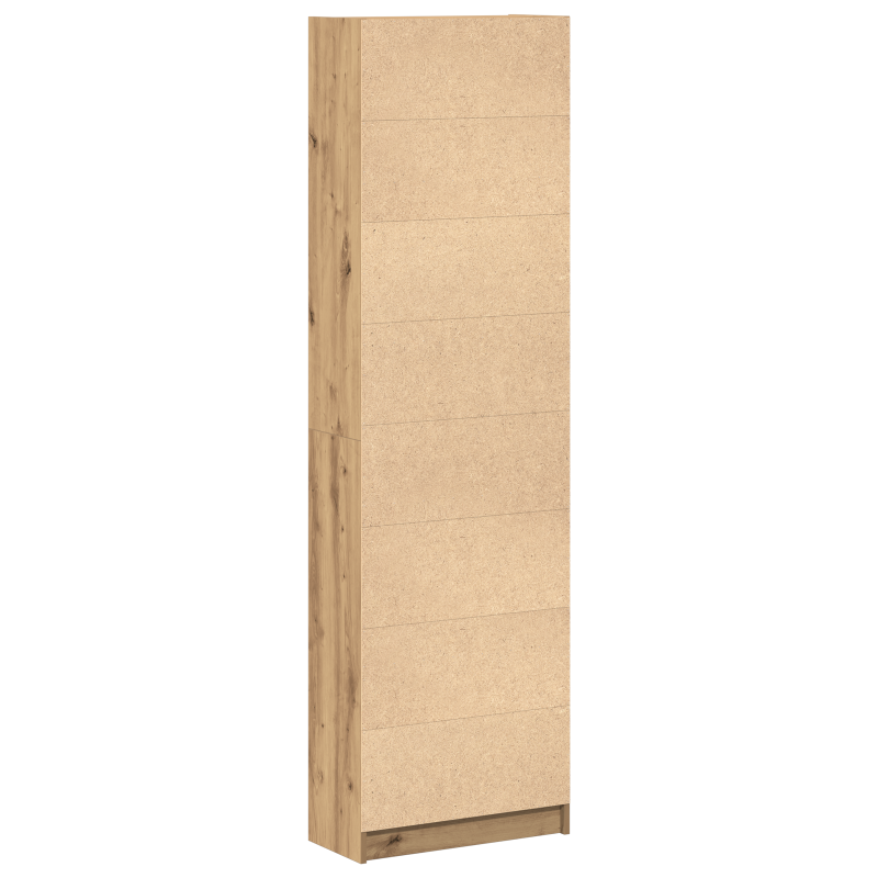 Kleiderschrank Kunststeineiche 55x25x189 cm Holzwerkstoff