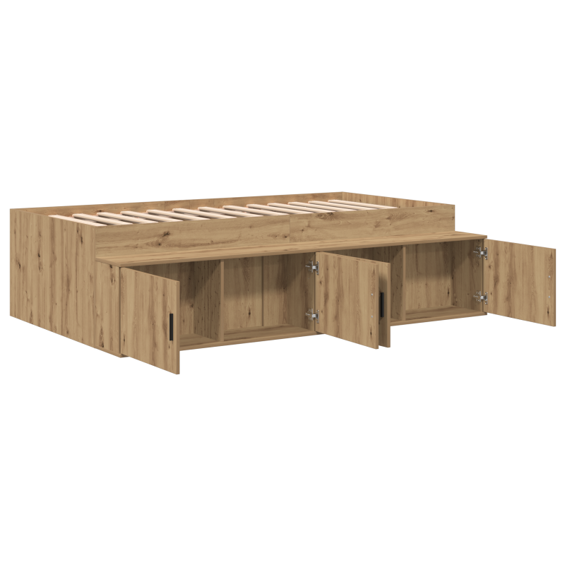 Bettgestell Artisan Eiche 100x200 cm