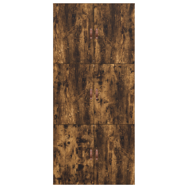 Bettgestell mit Stauraum Raucheiche 75x190 cm