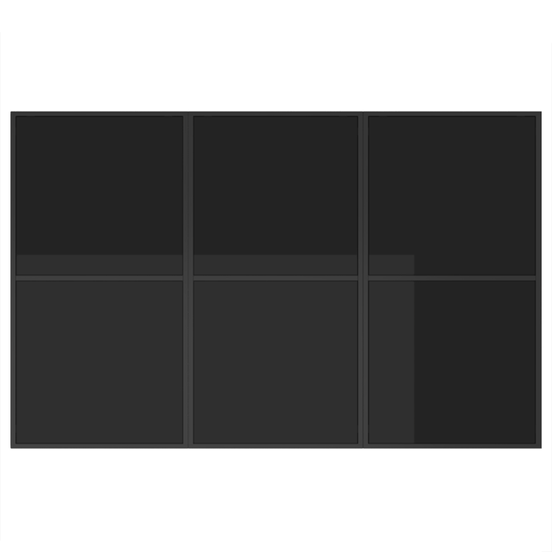 9-teiliges Garten-Esszimmer-Set mit Kissen aus Stahl und Textilene