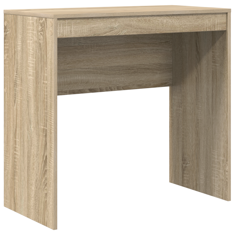 Schreibtisch mit Stauraum Sonoma Eiche Holzwerkstoff