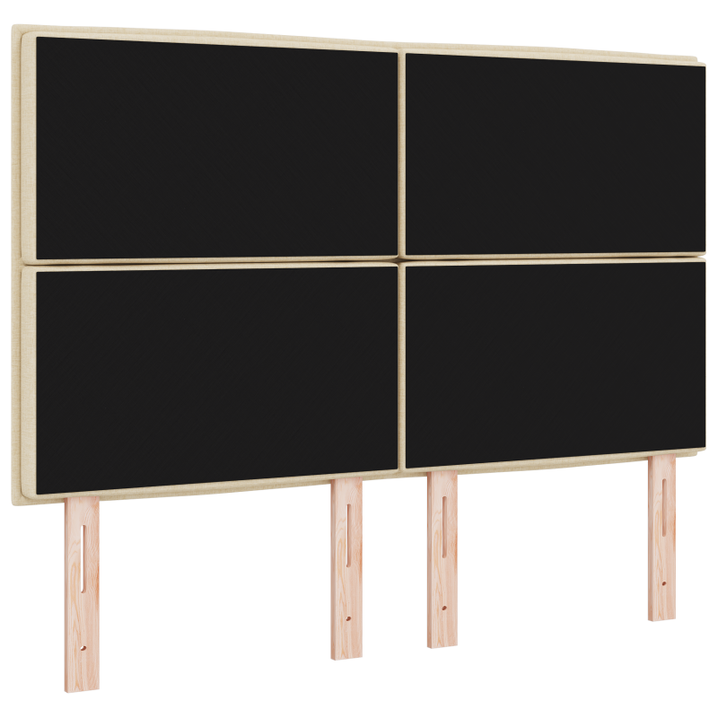 Schiebetür mit Montageset ORKDALWeiß Massivholz Kiefer