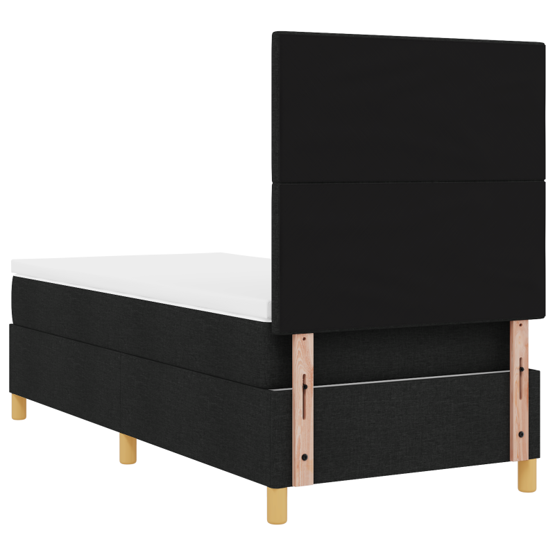 Schiebetür mit Beschlägen Set Weiß 83x202 cm Massivholz Kiefer