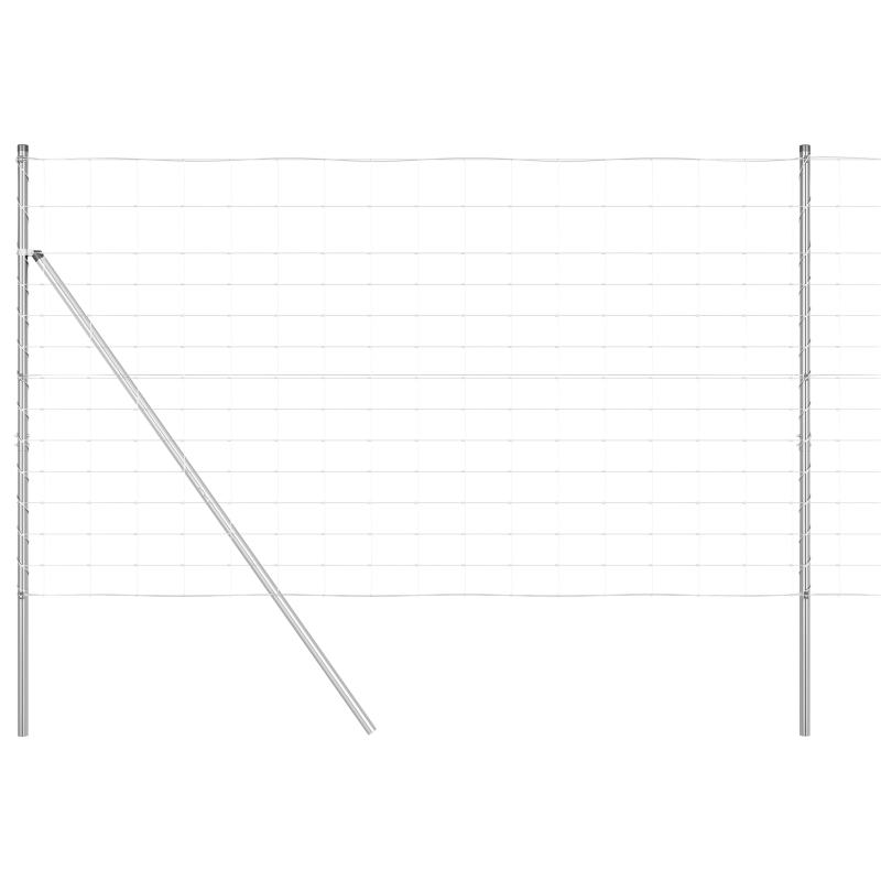 Weidezaun 1.4x25 m Verzinkter Stahl