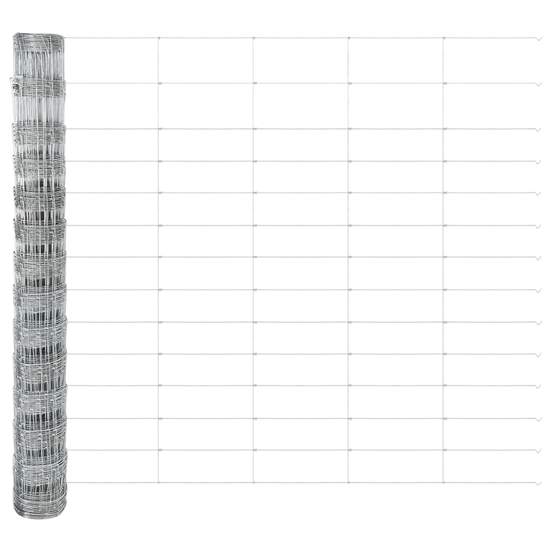 Feldzaun 1.4x50 m Verzinkter Stahl