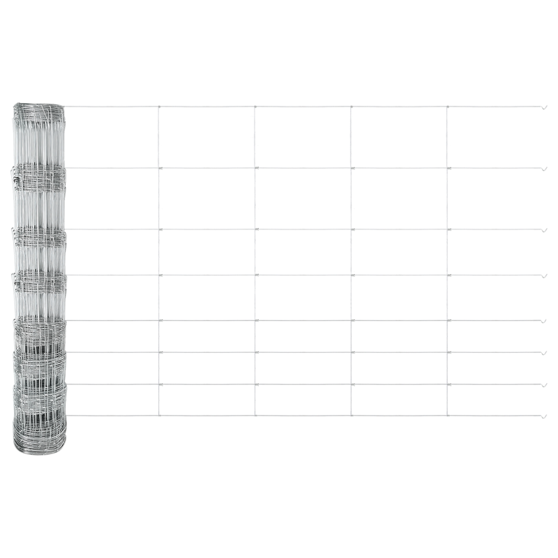 Feldzaun 1x100 m verzinkter Stahl