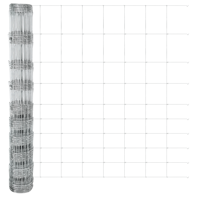Feldzaun 1,2x25 m verzinkter Stahl