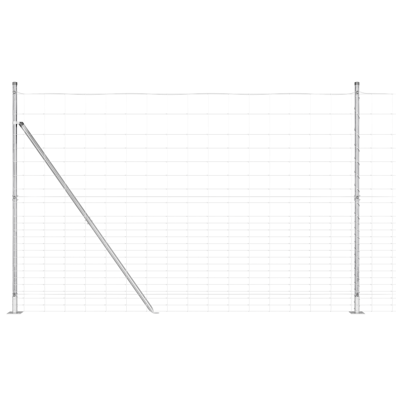 Feldzaun 1,6x25 m Verzinkter Stahl