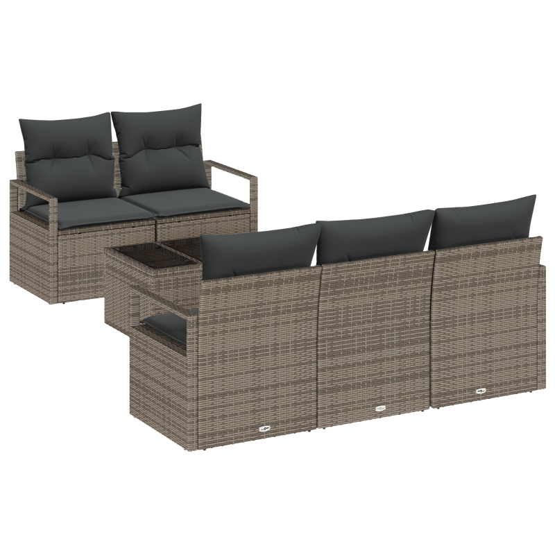Bücherregal Bett Grau Sonoma 200x200 cm Holzwerkstoff