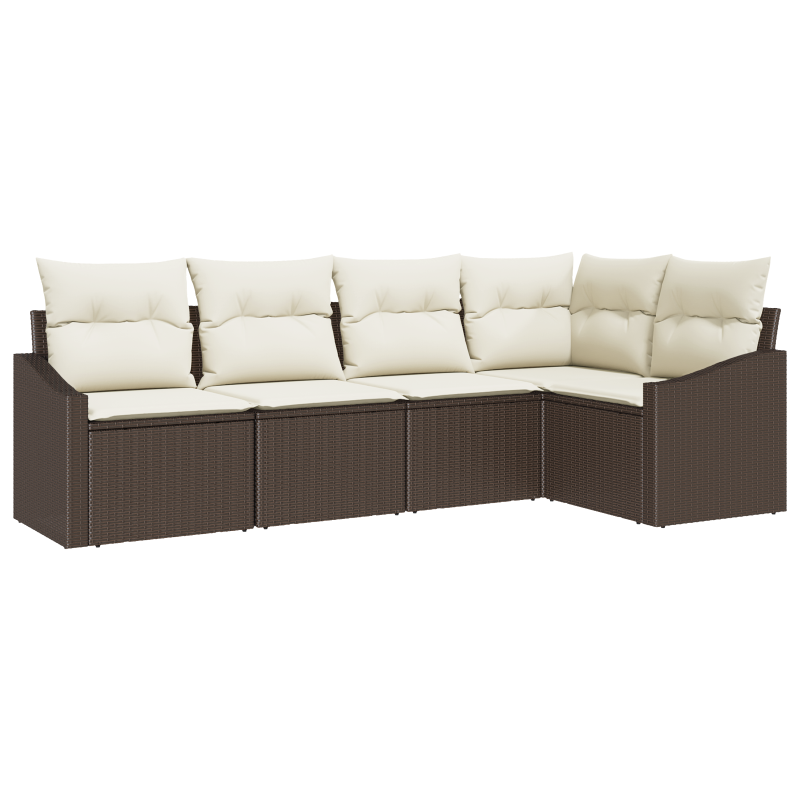 Boxspringbett mit Matratze Taupe 100x200 cm Stoff