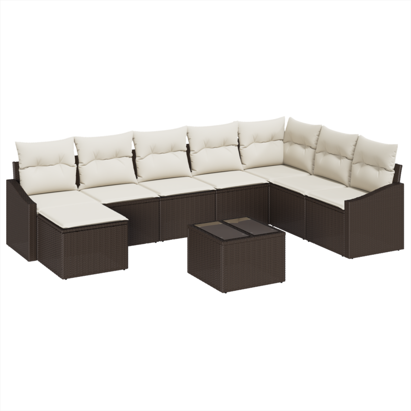 Boxspringbett mit Matratze Taupe 200x200 cm Stoff