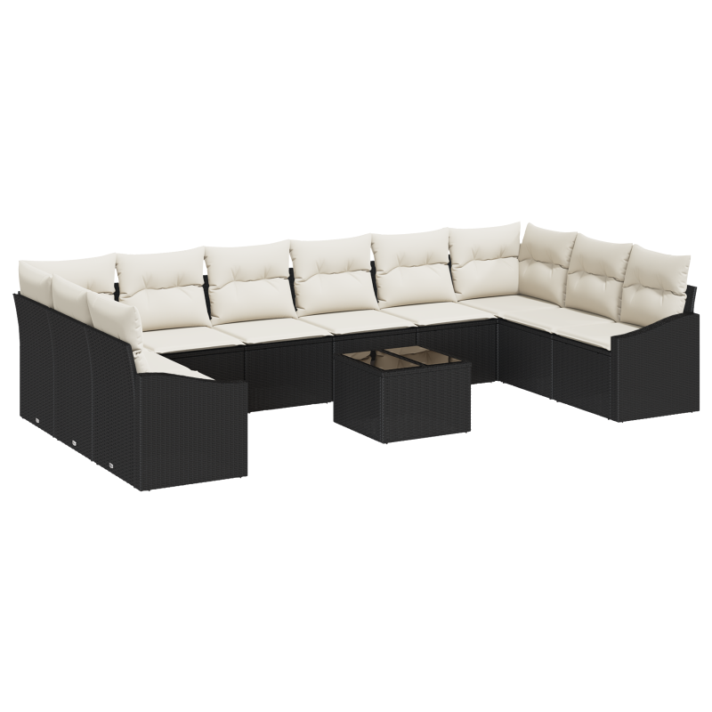 Boxspringbett mit Matratze Taupe 140x200 cm Stoff
