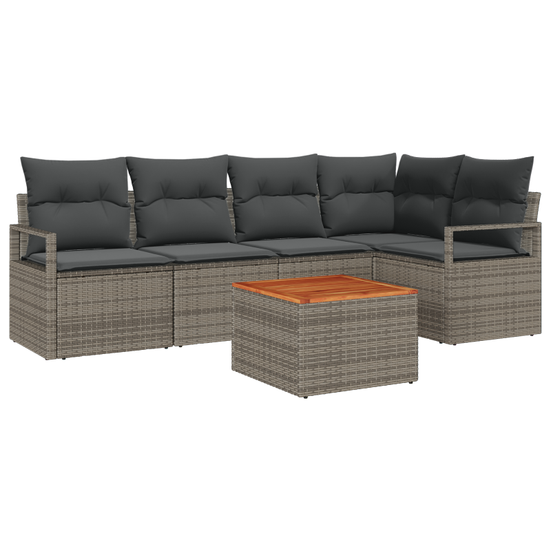 Boxspringbett mit Matratze & LED Dunkelgrau 160x200 cm Stoff
