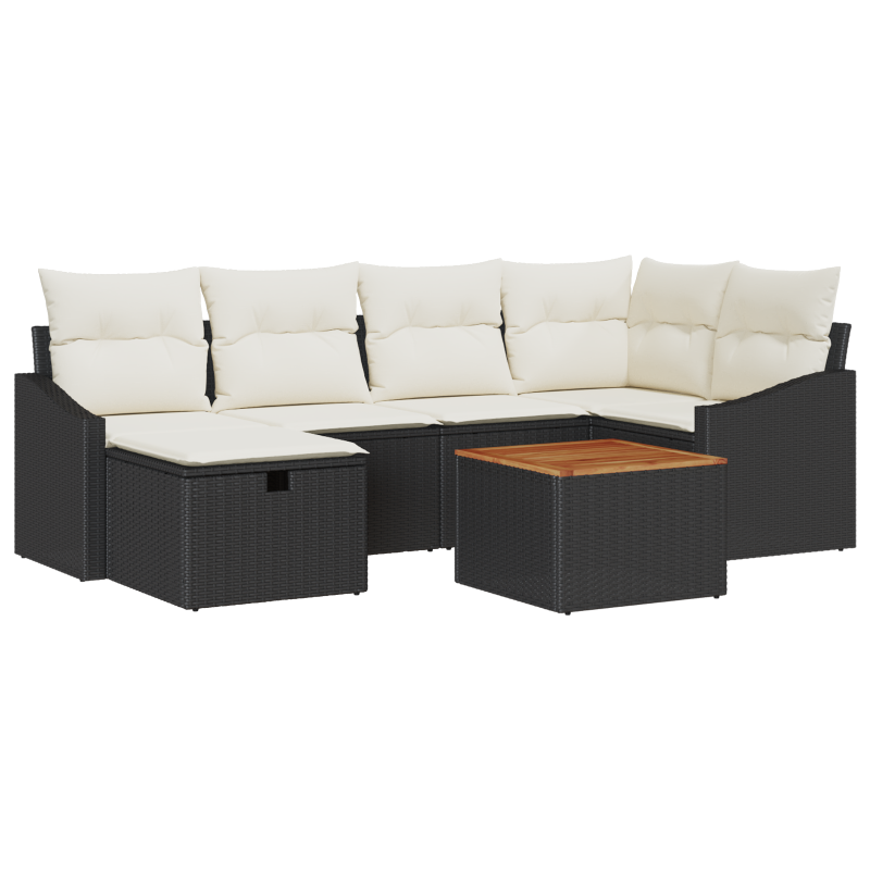 Boxspringbett mit Matratze – Schwarzes Einzelbett aus Kunstleder