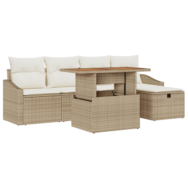 Boxspringbett mit Matratze und LED Dunkelgrau 140x190 cm Stoff