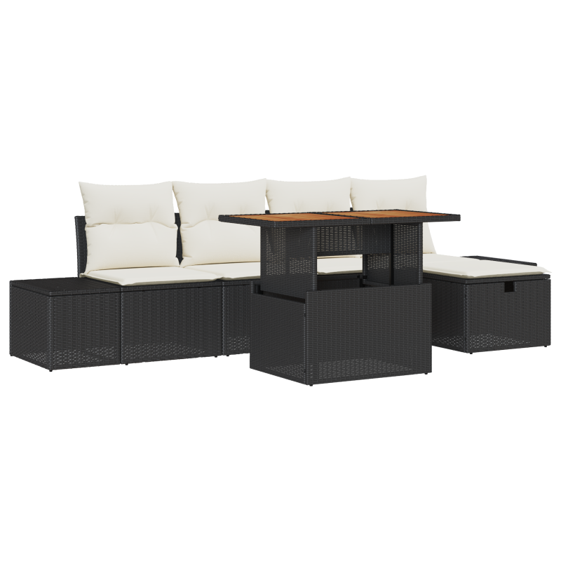 Boxspringbett mit Matratze & LED Taupe 90x200 cm Stoff