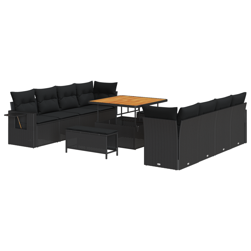 Boxspringbett mit Matratze Blau Einzelstoff