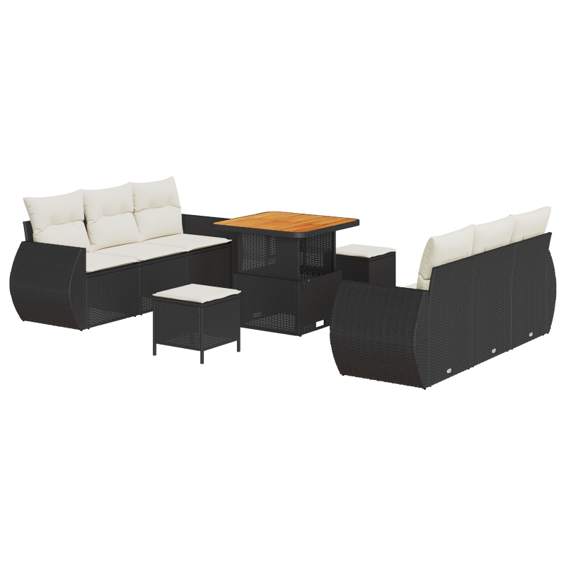 Boxspringbett mit Matratze Hellgrau 200x200 cm Stoff