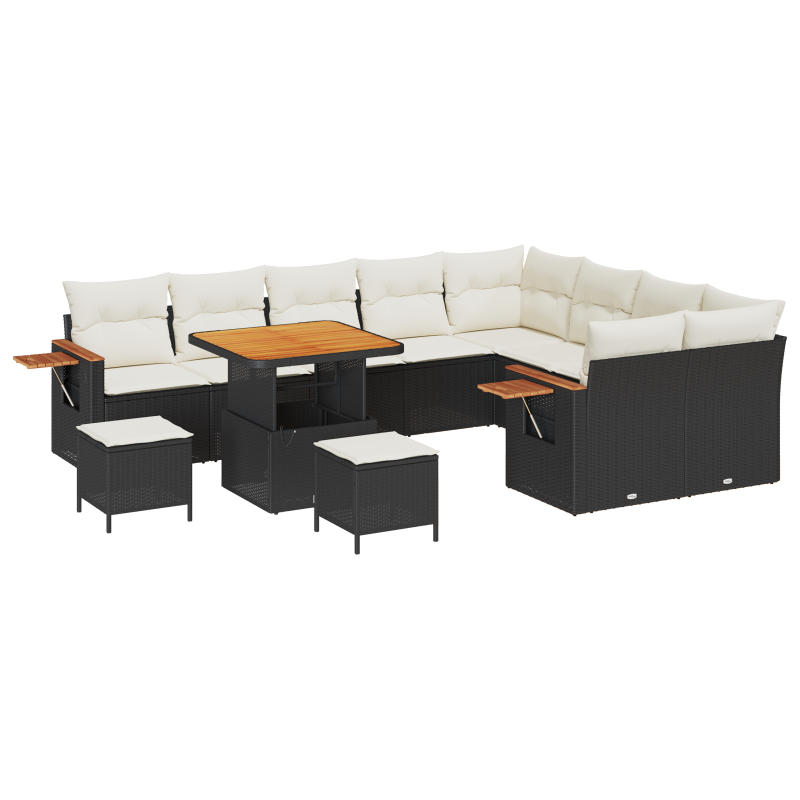 Boxspringbett mit Matratze & LED Rosa 140x200 cm Samt