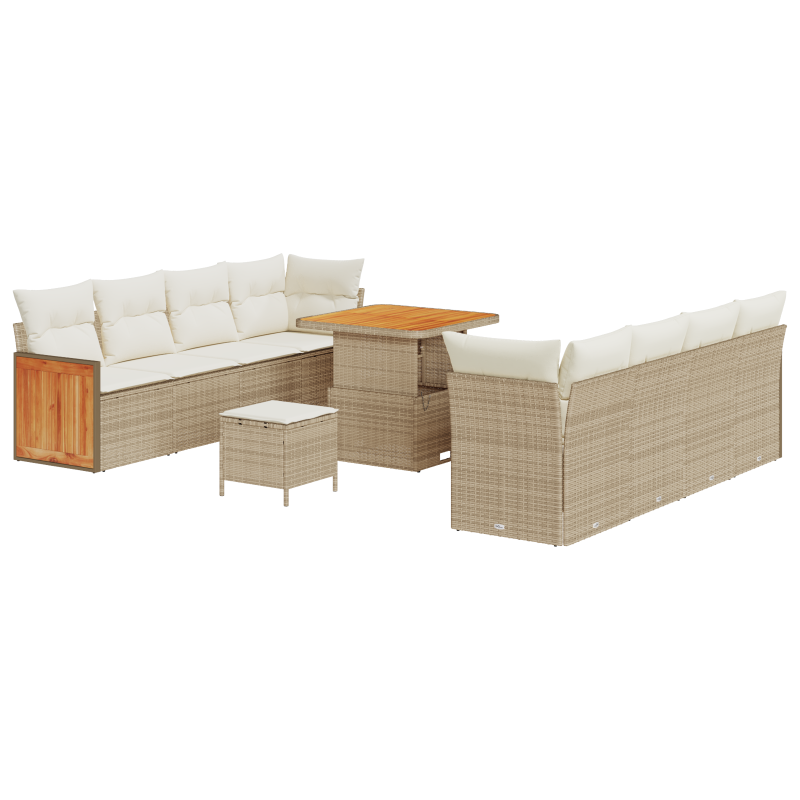 Boxspringbett mit Matratze & LED Licht Hellgrau 180x200 cm Samt