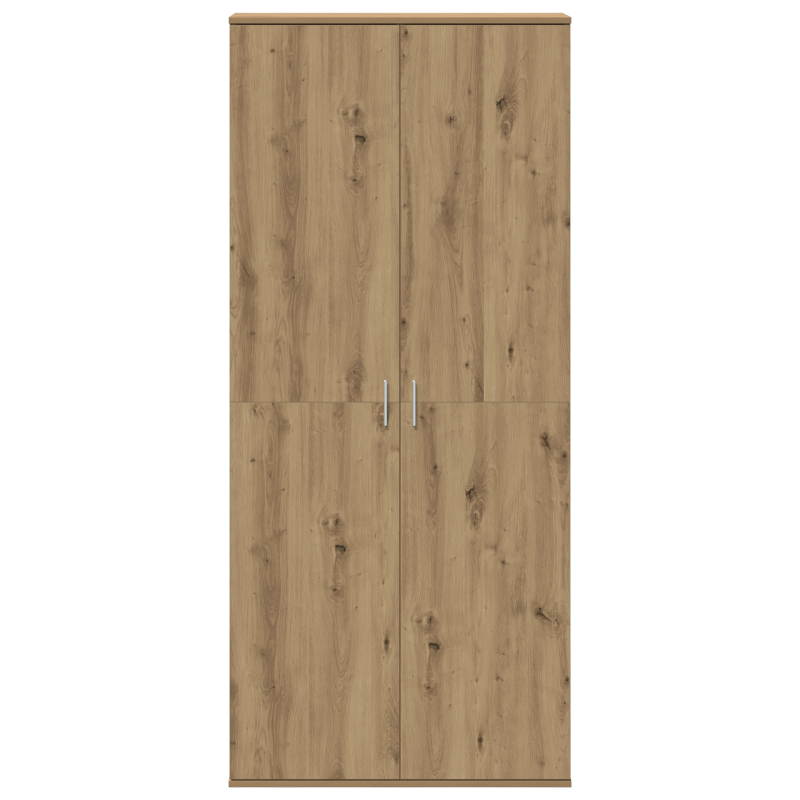 Highboard Artisan Oak 80x35x180 cm Sperrholz