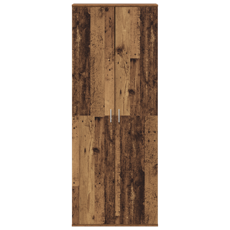 Highboard Alte Holz 70x35x180 cm Konstruktionsholz