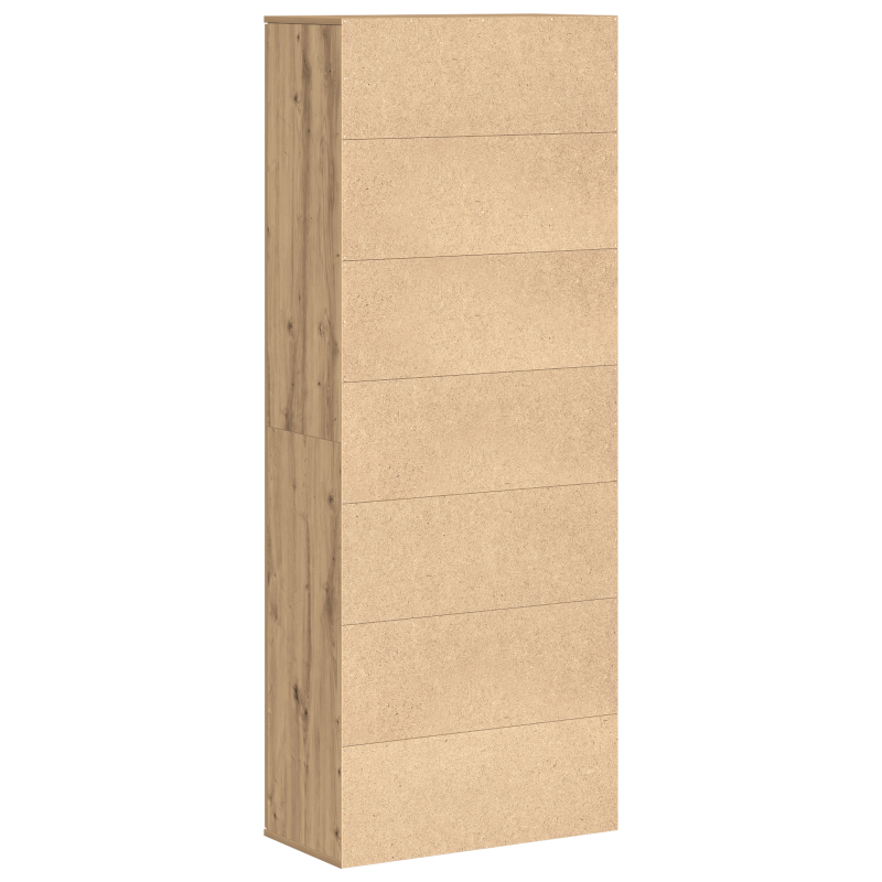 Highboard Artisan Eiche 70x35x180 cm Holzwerkstoff