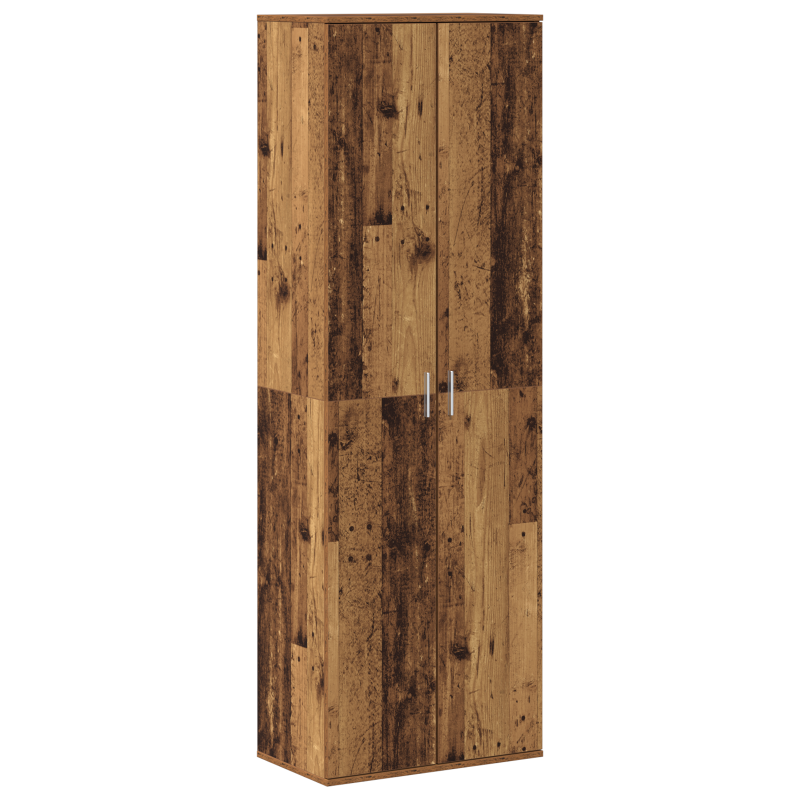 Highboard Altholz 60x35x180 cm Holzwerkstoff