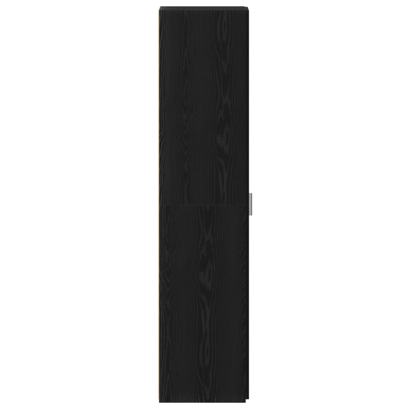 Highboard Schwarz Eiche 30x42.5x185 cm Spanplatte