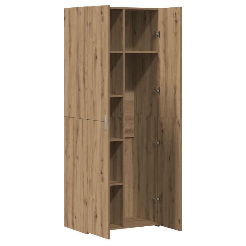 Schiebetür mit Hardware-Set ORKDALMassivholz & Glas