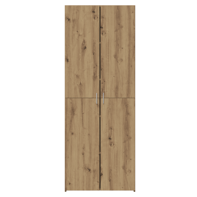 Schiebetür mit Hardware-Set ORKDALMassivholz & Glas