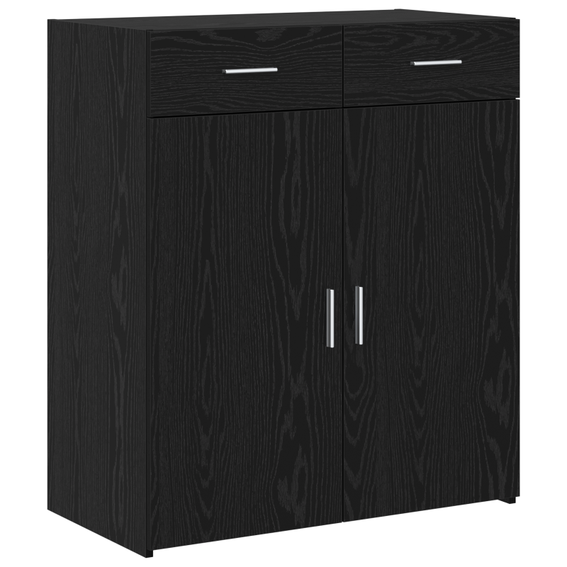 Aufbewahrungsschrank Schwarze Eiche 80x42,5x93,5 cm Holzwerkstoff
