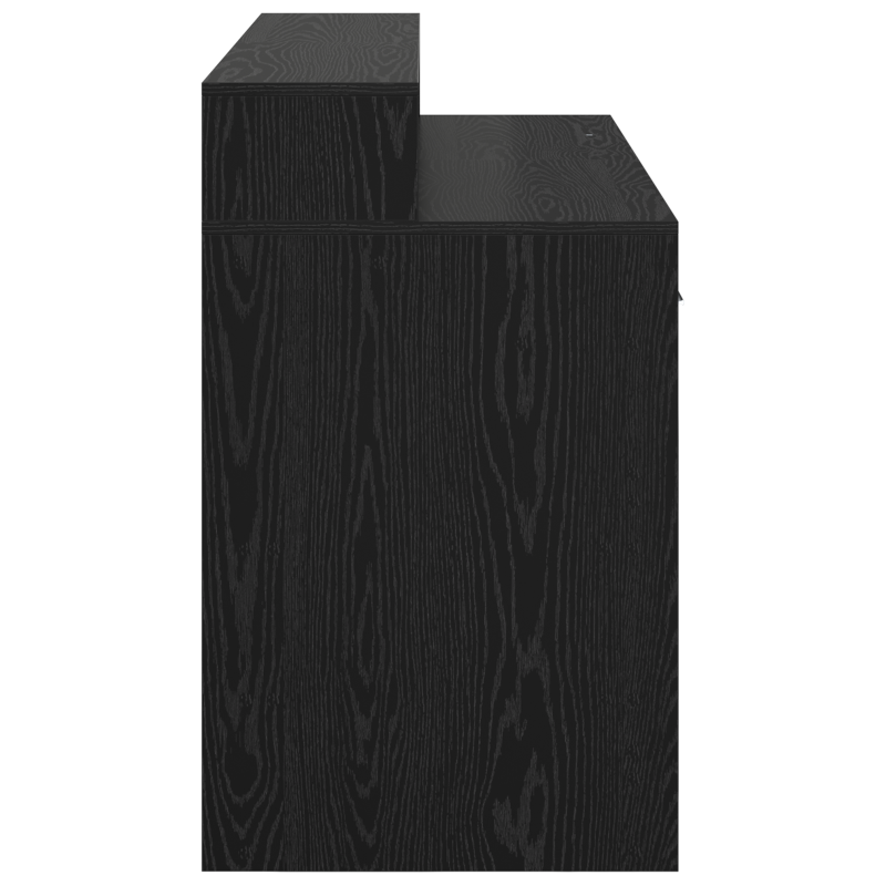 Schreibtisch Schwarz Eiche 120x55x91 cm Ingenieurholz