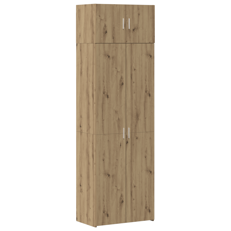 Stauraum Schrank Artisan Eiche 70x42,5x225 cm Holzwerkstoff