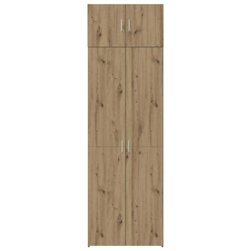 Stauraum Schrank Artisan Eiche 70x42,5x225 cm Holzwerkstoff