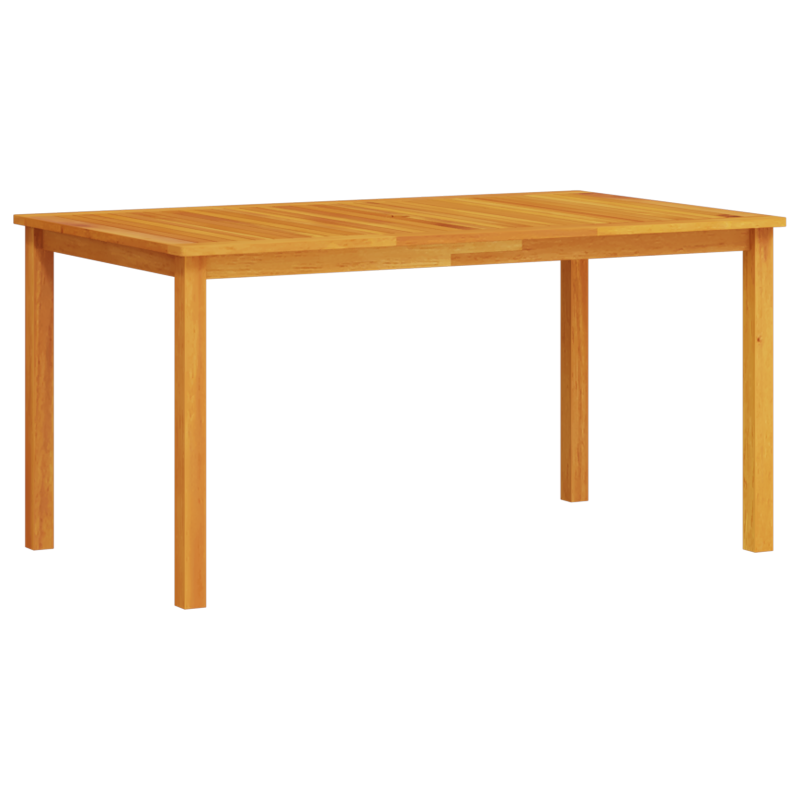 5-teiliges Garten Essgruppe aus Massivholz Akazie