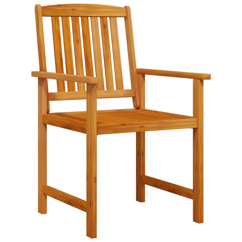 5-teiliges Garten-Esszimmer Set aus solidem Akazienholz