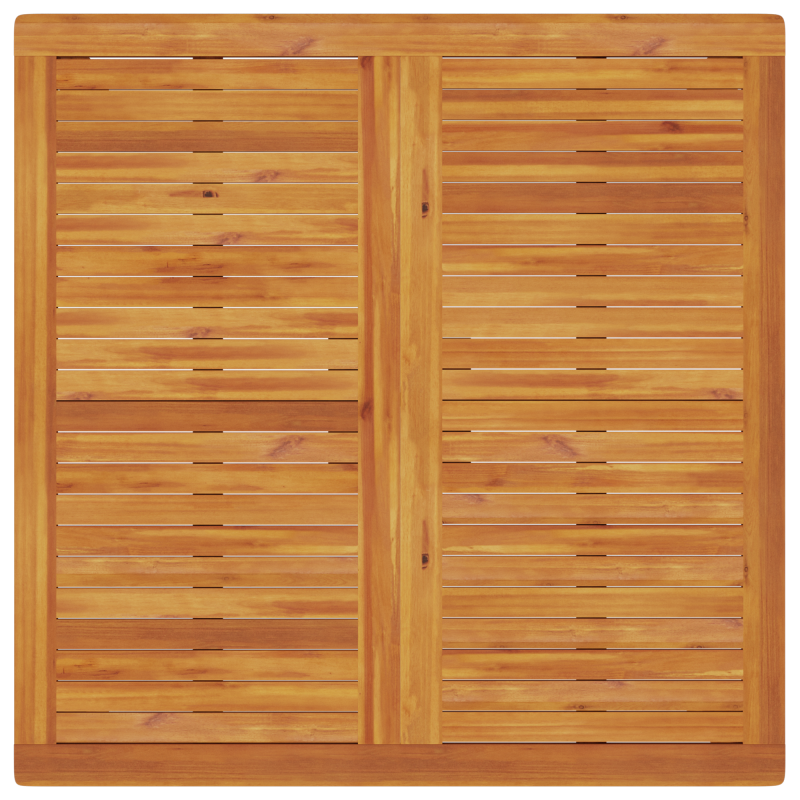 5-teiliges Garten-Esszimmer-Set aus massivem Akazienholz