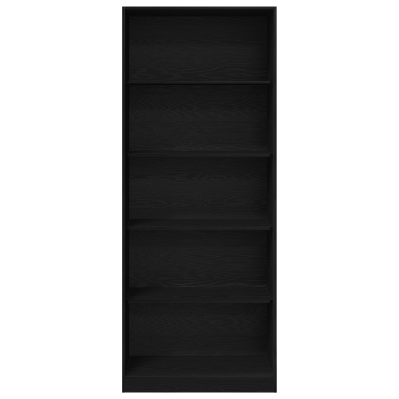 Kleiderschrank Schwarze Eiche Set aus 2 Schwarze Eiche Spanplatte