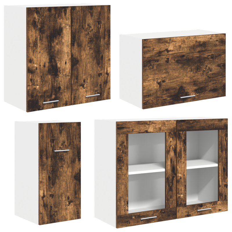 Schiebetür mit Beschlägen Set ORKDALMassivholz & Glas